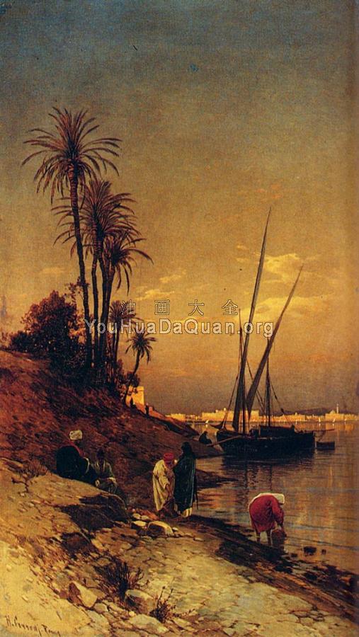 At The Waters Edge - 赫尔曼·大卫·索罗姆·克罗迪